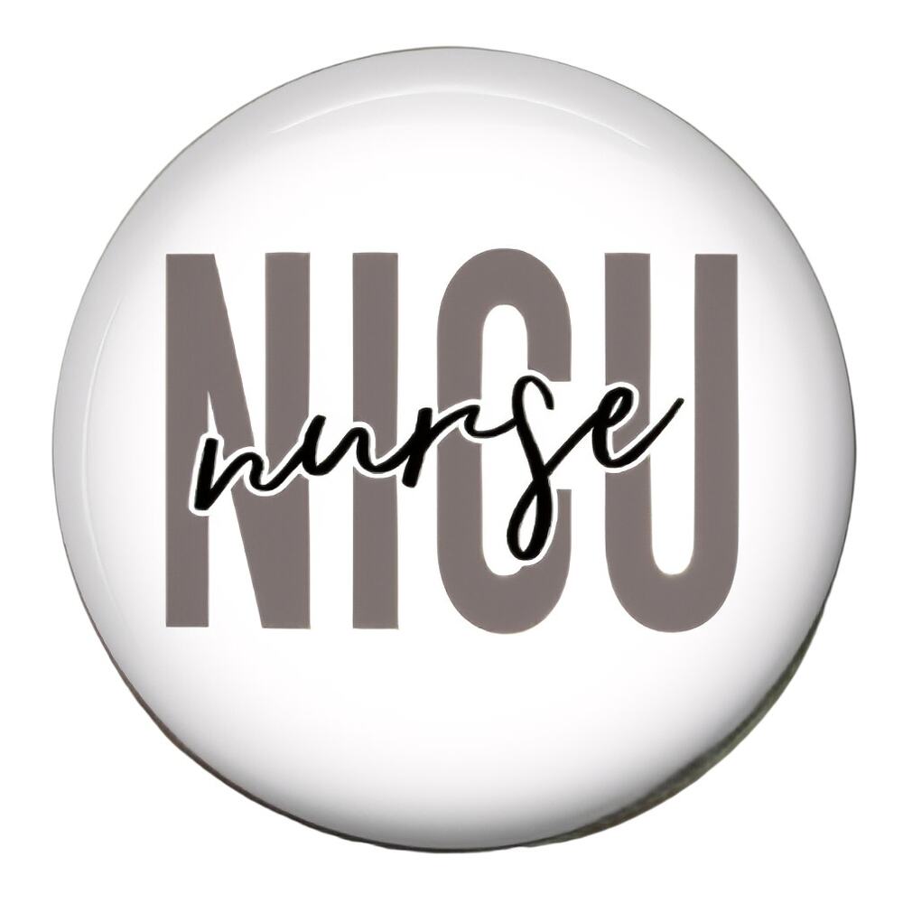 NICU Nurse Badge Reel Neonatal Intensive Care RN Gift Retractable ID Holder - Picture 2 of 4